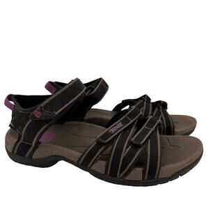 Teva Women's Tirra Black & Purple Sandals Size 7